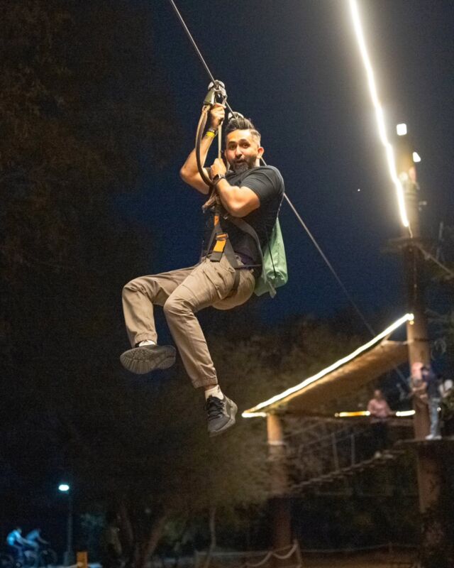 Celebrate your birthday with an adrenaline rush at Aventura Parks!

Trade the traditional dinner for a night of zip-lining, tree-surfing, and great food — all under the stars!

Cool evening vibes, open till 10 PM — the ultimate outdoor birthday experience for adults.

Book now via our website or WhatsApp:
📲 +971 52 624 5007

#BirthdayAdventure #AventuraParks #DubaiBirthdays #UniqueBirthday #OutdoorBirthday #AdventureCelebration #birthdayindubai