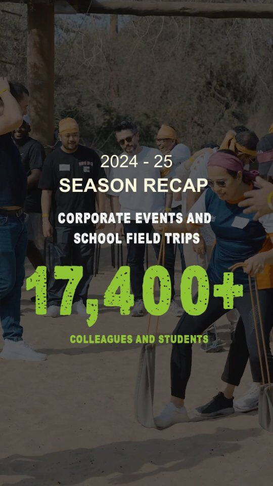 Over 45,000 of you joined us this season—families, friends, students, and corporate teams! 🌳✨

To the 17,000+ students and colleagues who turned Aventura into a place of learning, bonding, and adventure: thank you. From outdoor classrooms to team-building triumphs, you made this forest come alive.

We’re taking a short break, but we’ll be back September 12, 2025. Please be ready for more unforgettable field trips, epic challenges, and moments that bring people together.

Aventura is Dubai’s Green Heart. 💚
#aventuraparks #schooltripsdubai #teambuildinguae #outdooreducation #corporateeventsdubai #seasonrecap #dubaiadventures