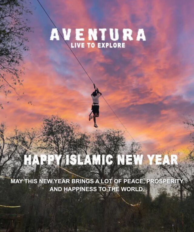 As the Islamic New Year begins, may your journey ahead be filled with growth, peace, and new adventures. 🌿✨
 
Here’s to a year of courage, connection, and unforgettable memories in nature. From all of us at Aventura Parks, Happy Hijri New Year! 🌙💫
 
We look forward to creating more meaningful experiences with you when we reopen on September 12, 2025.